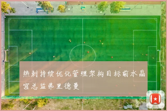 热刺持续优化管理架构目标前水晶宫总监弗里德曼